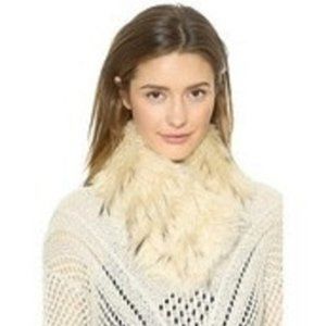 Adrienne Landau Fur Clip Scarf